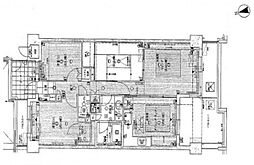 イトーピア千里豊津 3LDKの間取図画像