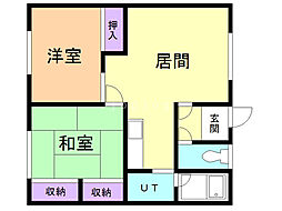 シルバーハイツB 1階/B-2