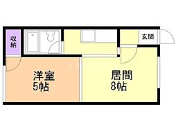 ハイツ大橋 2階/203