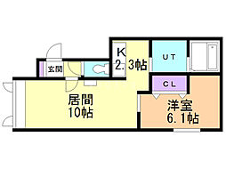 グランオアシスA 1階