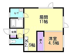 ドリームハイツIII 2階/-