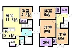 西5北3一戸建て(南)