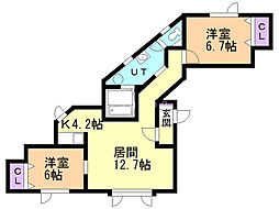 デスターレII 1階