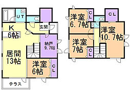 Virgo 4LDKの間取図画像