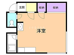 間取図画像 ワンルーム