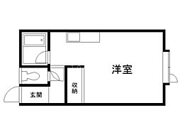 間取図画像 ワンルーム
