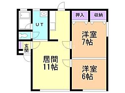 ａ　Ｗａｙ 1階/102