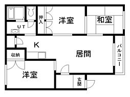 末岡イースト7・8 2階/C-3