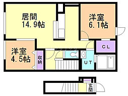 アティード 2階