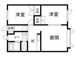 ひかりハイツ 2階/201