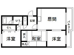 すみのい第1コーポ 2階/202