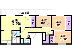ビレッジハウス春光3号棟 2階