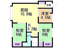 間取図画像 3LDK