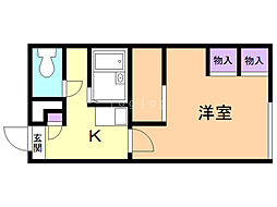 レオパレスイーズ旭川 1階