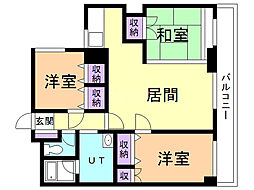 エスペランサ宮下 3LDKの間取図画像