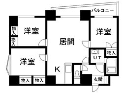間取図画像 3LDK