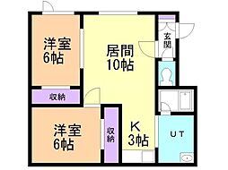 ハイエスト東7・7 2階