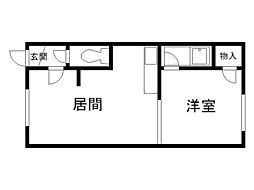 間取図画像 1DK