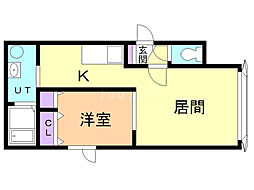 ノヴェル215　Ｂ棟 1階/101