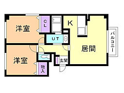 ミニヨン・アンジュII 2階