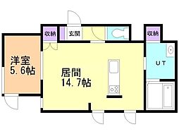 バス 旭川電気軌道8条西1丁目下車 徒歩5分 1階/-