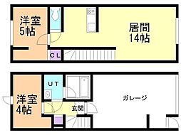 Neige Valle 2LDKの間取図画像