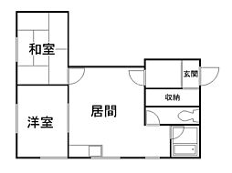 メモリーズ東光 2LDKの間取図画像