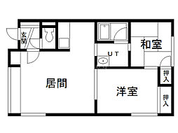 CHERRYMORE2 2LDKの間取図画像