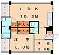 ビレッジハウス古賀1号棟1階5.1万円