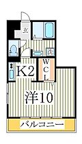 アルファタウン天王台Ａ  ｜ 千葉県我孫子市天王台4丁目（賃貸アパート1K・2階・33.56㎡） その2