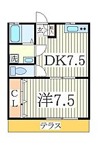 コーポラスＮｏ.12  ｜ 千葉県柏市名戸ヶ谷1丁目（賃貸アパート1DK・2階・34.78㎡） その2