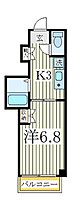 ＳＡビル  ｜ 千葉県柏市柏2丁目（賃貸マンション1K・6階・23.13㎡） その2