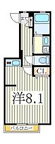 モンピエス  ｜ 千葉県柏市中央1丁目（賃貸アパート1R・2階・27.53㎡） その2