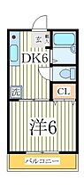 K2レジデンス  ｜ 千葉県柏市明原3丁目（賃貸マンション1DK・2階・25.01㎡） その2