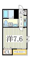 kippis kashiwa  ｜ 千葉県柏市あけぼの2丁目（賃貸アパート1K・1階・21.41㎡） その2