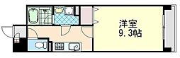 HS光が丘 1Kの間取図画像