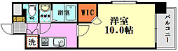 第9小谷ビル 1Kの間取図画像