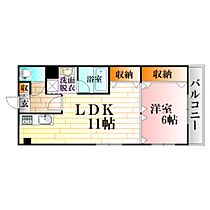 広島県広島市中区十日市町2丁目（賃貸マンション1LDK・3階・40.06㎡） その2