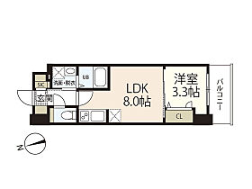 広島県広島市東区光町1丁目（賃貸マンション1LDK・2階・29.84㎡） その2