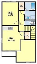 愛知県愛知郡東郷町大字和合字前田16-1（賃貸アパート1LDK・2階・49.58㎡） その2