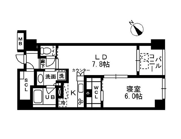 東京都中央区日本橋人形町３丁目(賃貸マンション1DK・10階・43.51㎡)の写真 その2