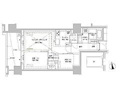 東京都新宿区南山伏町（賃貸マンション2LDK・2階・55.02㎡） その2