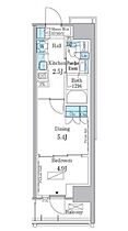 東京都新宿区百人町３丁目（賃貸マンション1DK・5階・31.85㎡） その2