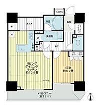 東京都新宿区四谷４丁目（賃貸マンション1LDK・10階・55.70㎡） その2