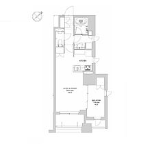 東京都中央区日本橋箱崎町（賃貸マンション1LDK・4階・45.58㎡） その2