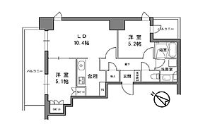 東京都中央区日本橋人形町２丁目（賃貸マンション2LDK・5階・55.00㎡） その2