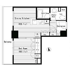 東京都新宿区西早稲田２丁目（賃貸マンション1LDK・7階・34.74㎡） その2