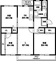 茨木郡山D住宅A-18棟4階450万円