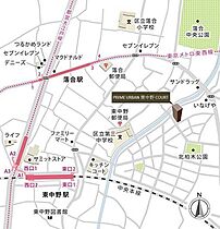 PRIME URBAN 東中野 COURT 101 ｜ 東京都新宿区北新宿4丁目9-12（賃貸マンション1LDK・1階・44.85㎡） その24