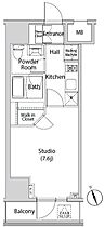 カーサスプレンディッド虎ノ門新橋  ｜ 東京都港区新橋6丁目7-7（賃貸マンション1K・5階・26.00㎡） その2